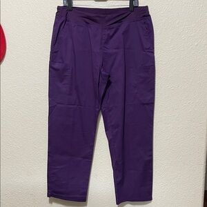 Butter Soft Women's Eggplant Scrub Pants. Good Condition. Size L-P.